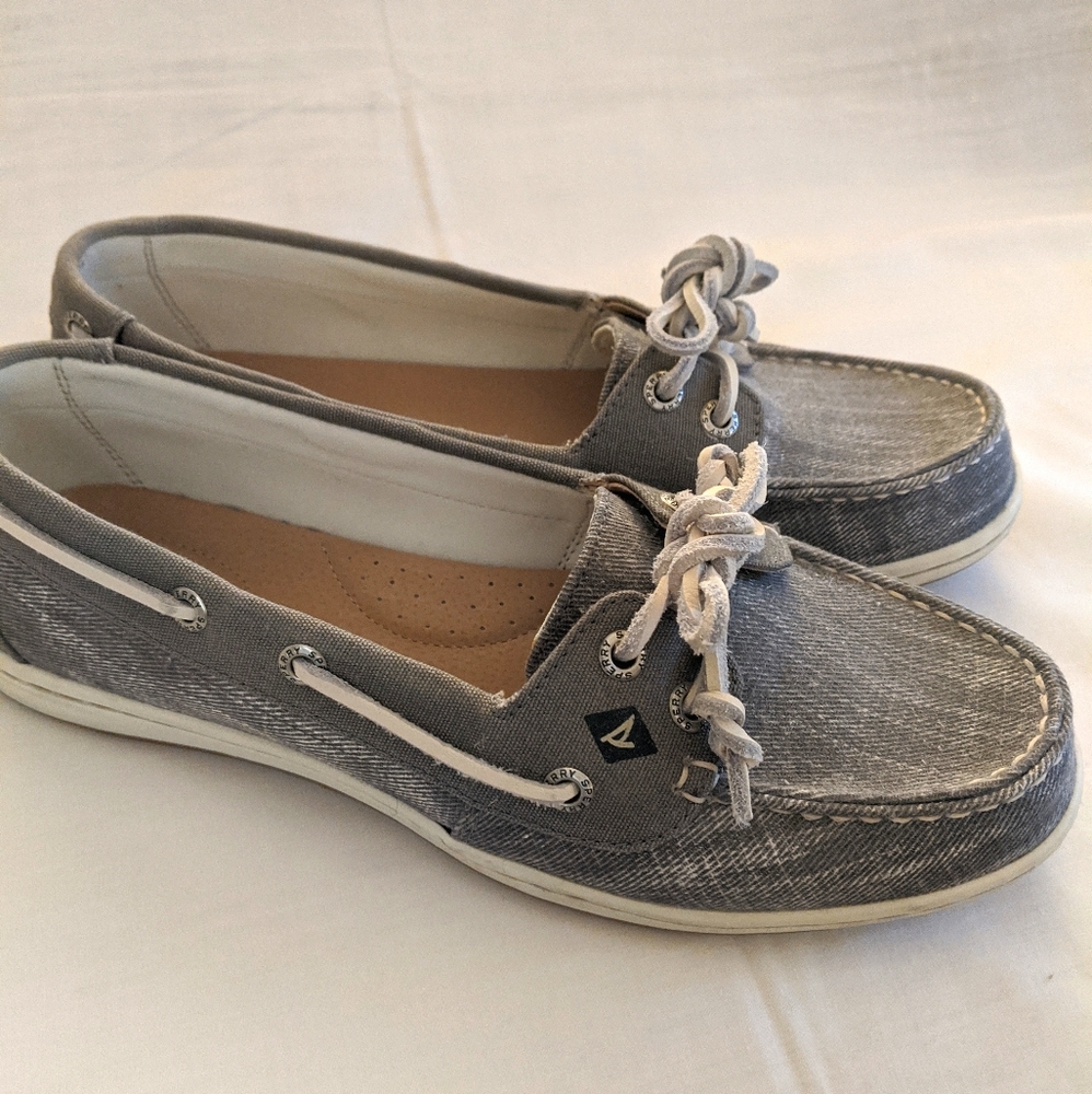 Sperry Denim Boat Shoes